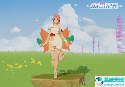 《海岛纪元》花之恋歌时装舞姬图