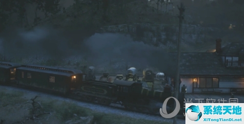 荒野大镖客2火车游戏画面