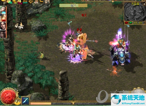 刀剑英雄狐王图