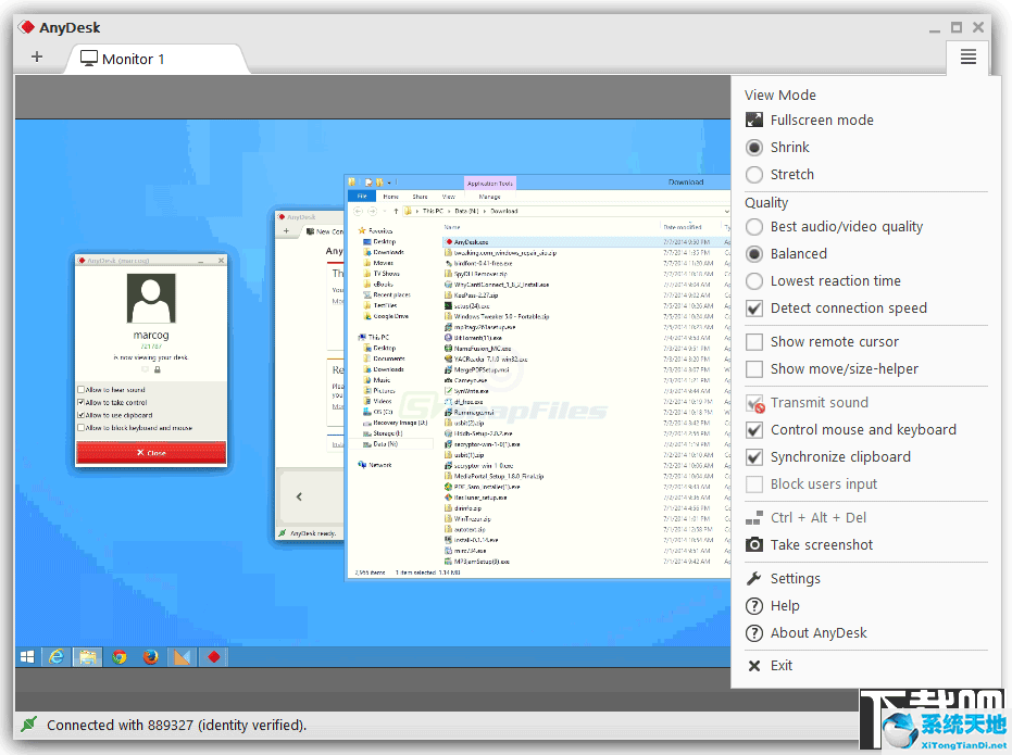 AnyDesk(远程桌面连接)AnyDesk(远程桌面链接)V5.4.2绿色版下载(2)