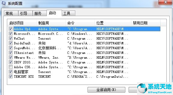 Win7电脑开机启动项要怎么设置?