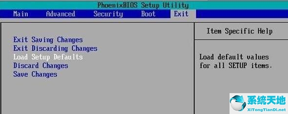Windows11 bios恢复出厂设置