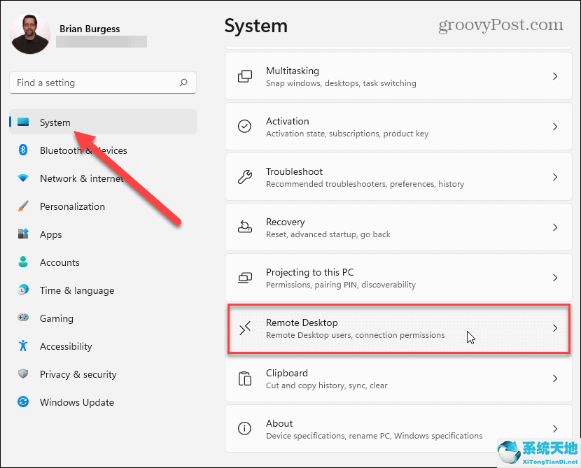 Win11怎么启用远程桌面RDP？