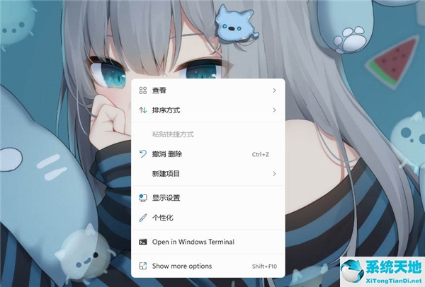 Win11设置桌面软件小图标教程